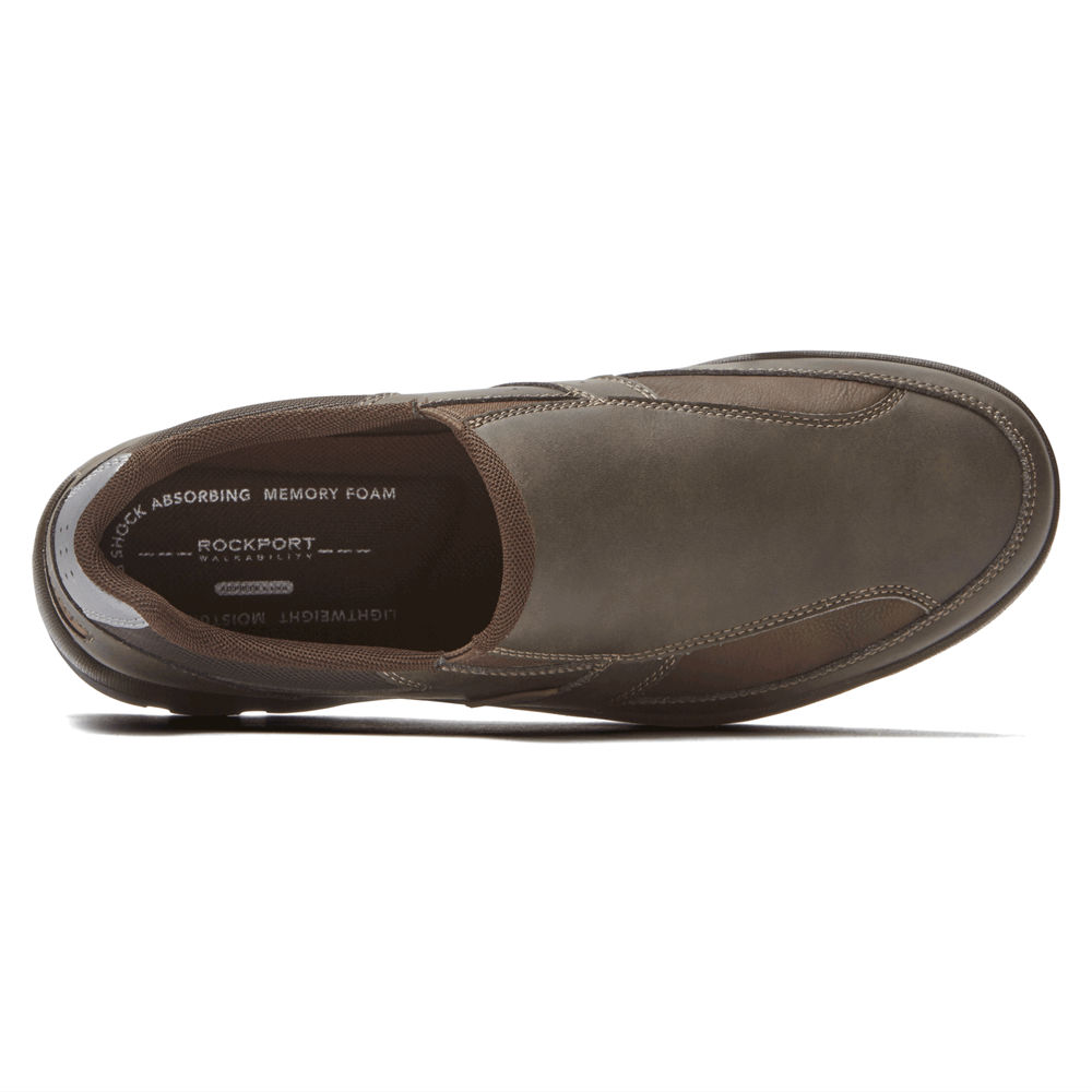 Rockport Slip-Ons Herre Brune - Get Your Kicks - MUNQ30218